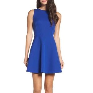 Felicity & Coco Barbara Cobalt Blue Dress low back
